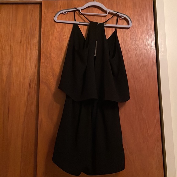Black Tank Romper - Picture 2 of 3